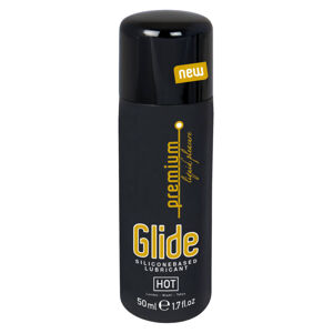 HOT Premium Glide - silikónový lubrikant (50ml)