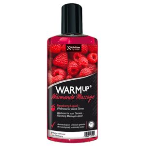 JoyDivision WARMup - hrejivý masážny olej - malina (150ml)