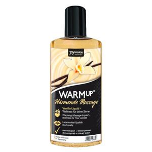 Joydivision Warm Up - masážny olej s hrejivým účinkom - vanilka (150 ml)