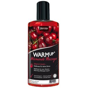 JoyDivision Warm Up Cherry - hrejivý masážny olej čerešňový (150ml)