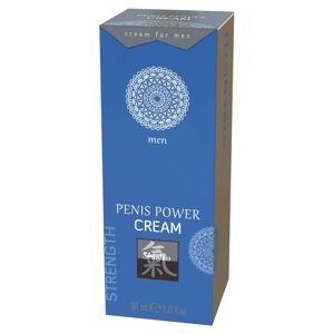 HOT Shiatsu Penis Power - stimulujúci intímny krém pre mužov (30 ml)