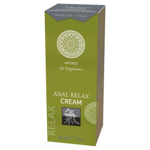 HOT Shiatsu Anal Relax - upokojujúci análny lubrikačný krém (50 ml)