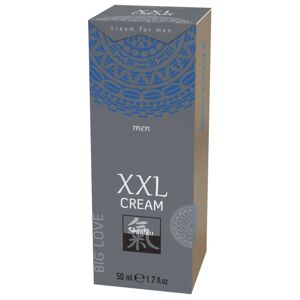 HOT Shiatsu XXL - hrejivý, stimulujúci intímny krém pre mužov (50 ml)