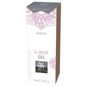 HOT Shiatsu G-Spot – gél na stimuláciu bodu G (15ml)