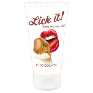 Lick it! - jedlý lubrikant - biela čokoláda (50ml)