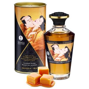 Shunga - hrejivý masážny olej - karamel (100 ml)