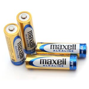 Maxell AA - alkalické tuźkové batérie AA (4ks)