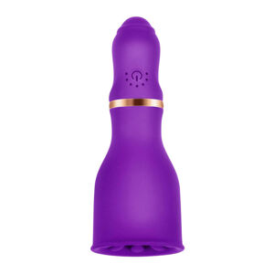 Sunfo - rechargeable acorn vibrator (purple)