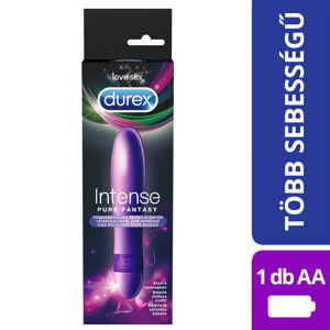 Durex Intense Pure Fantasy - tyčový vibrátor (biela)