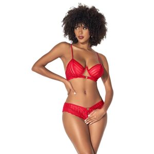 Mapalé - Bra And Open Panty (Red)