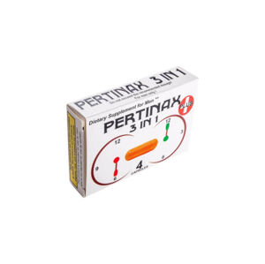 Pertinax 3v1 Plus - doplnok stravy kapsuly pre mužov (4ks)