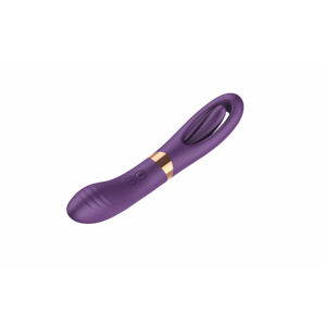 Funny Me Dual - Rechargeable, 2in1 Tongue Vibrator (Purple)