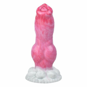 Animalorny Buldog - psí penis dildo - 17 cm (ružový)