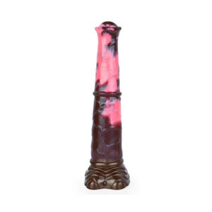 Bad Horse - Silicone Horse Tool Dildo - 24cm (Brown-Pink)