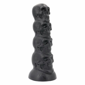 Toppedmonster - Skull Dildo - 22cm (Black)