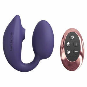 Love to Love Wonderlover - Clitoral Stimulator and G-Spot Vibrator (Purple)