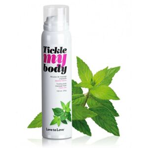 Tickle my body - masážna pena - mäta (150 ml)