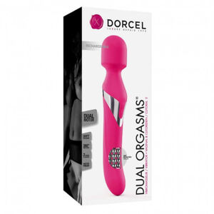Dorcel Dual Orgasms - akumulátorový 2v1 masážny vibrátor (ružový)