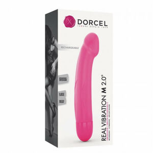 Dorcel Real Vibration M 2.0 - nabíjací vibrátor (ružový)