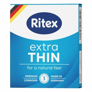 RITEX Extra Thin - Thin-Walled Condoms 3pcs