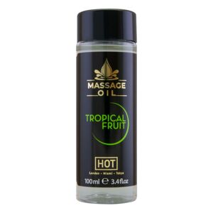 HOT masážny olej na starostlivosť o pokožku - tropické ovocie (100ml)