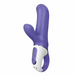 Satisfyer Magic Bunny - vodotesný, nabíjací vibrátor s ramienkom na klitoris (modrý)
