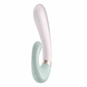 Satisfyer Heat Wave: inteligentný zahrievací vibrátor s ramenom (mentol)