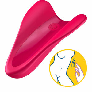 Satisfyer High Fly - nabíjací, vodotesný vibrátor na klitoris (purpurový)