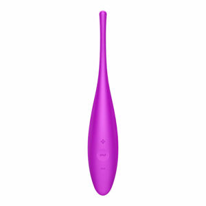 Satisfyer Twirling Joy - nabíjací, vodotesný vibrátor na klitoris (fialový)