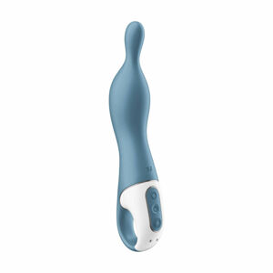 Satisfyer A-Mazing 1 - nabíjací vibrátor na A-bod (modrý)
