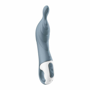Satisfyer A-Mazing 2 - nabíjateľný A-bod vibrátor (šedý)