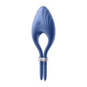 Satisfyer Duelist - dobíjací vibračný krúžok na penis (modrý)