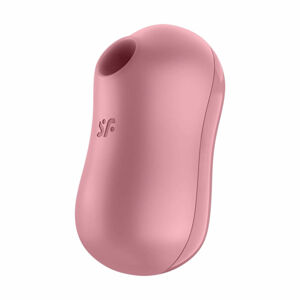 Satisfyer Cotton Candy -nabíjací stimulátor klitorisu so vzduchovou vlnou (koralový)