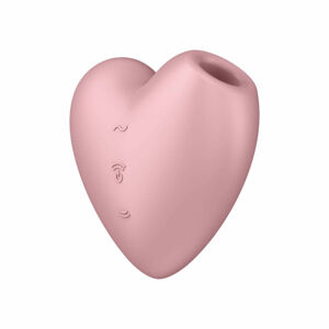 Satisfyer Cutie Heart - akumulátorový klitorisový vibrátor (ružový)