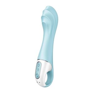 Satisfyer Air Pump 5 - inteligentný modrý pumpovací vibrátor