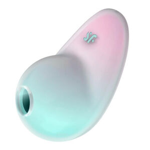 Satisfyer Pixie Dust - Rechargeable Air-Pulse Clitoral Stimulator (Mint-Pink)