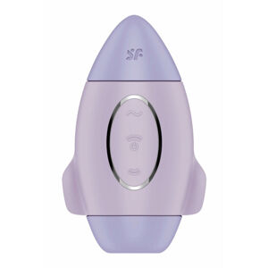 Satisfyer Mission Control - Rechargeable, Air-Pulse Clitoral Stimulator (Purple)