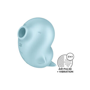 Satisfyer Sassy Seal - Airwave Clitoral Irrigator (tyrkysový)
