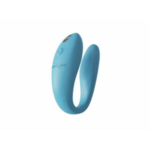 We-Vibe Sync Go - Smart, Rechargeable Couple's Vibrator (Turquoise)