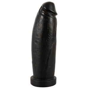 Realistixxx Real Giant - obrovský dildo - 30 cm (čierny)