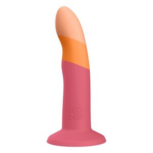 ROMP Dizi - flexible silicone dildo (pink-orange)