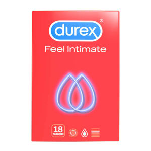 Durex Feel Intimate - tenké kondómy (18 ks)