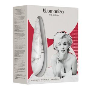 Womanizer Marilyn Monroe Special - dobíjací klitoralizér (biely)