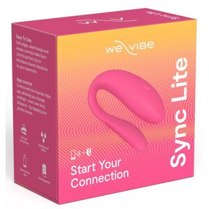 We-Vibe Sync Lite - inteligentný, nabíjací párový vibrátor (ružový)
