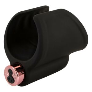 Magic Shiver - vibrating masturbator (black) - eco packaging