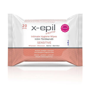 X-Epil Intimo Sensitive - intímna utierka (20ks)