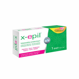 X-Epil - rýchly tehotenský testovací prúžok (1ks)