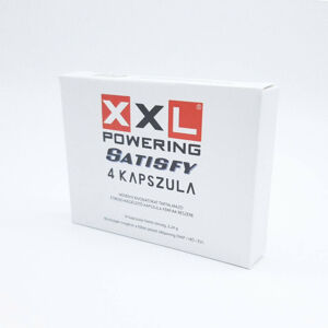 XXL powering Satisfy - silný výživový doplnok pre mužov (4ks)