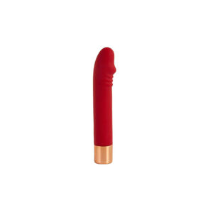Lonely Charming Vibe - Rechargeable Waterproof G-Spot Vibrator (Red)