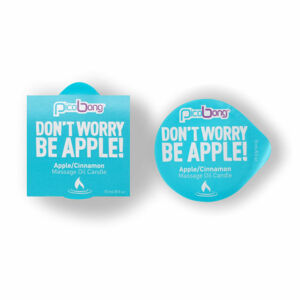 Picobong Don´t Worry Be Apple! – masážna sviečka (jablko-škorica)